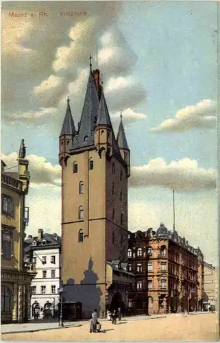 Mainz am Rhein - Holzturm -638802