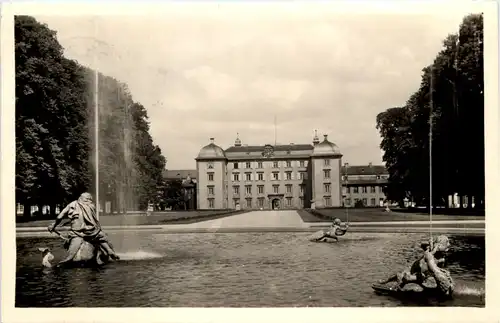 Schwetzingen, Schloss mit Arlon -529504