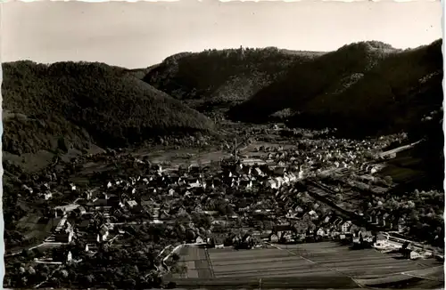 Unterhausen mit Blick zum Lichtenstein -530060