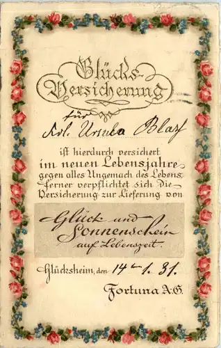 Glücks Versicherung -603828