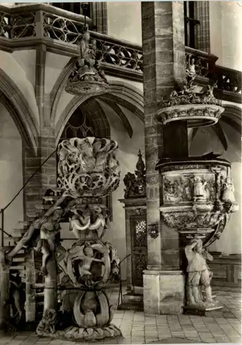 Freiberg, Dom, Tulpenkanzel -529838