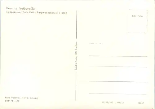 Freiberg, Dom, Tulpenkanzel -529838