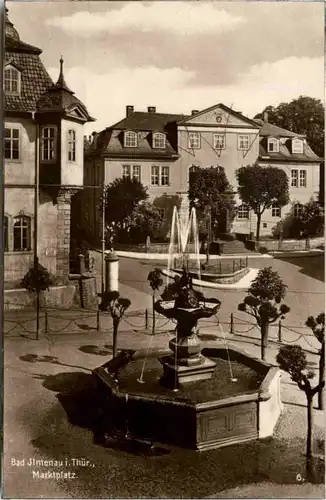 Bad Ilmenau - Marktplatz -614836