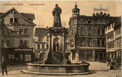 Nordhausen - Lutherdenkmal -614916