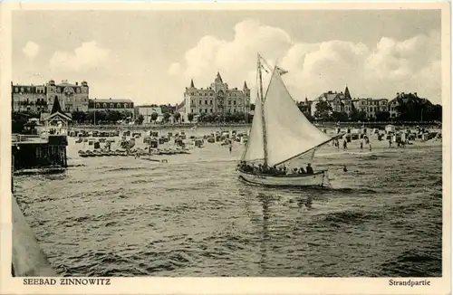 Seebad Zinnowitz, Strandpartie -531606