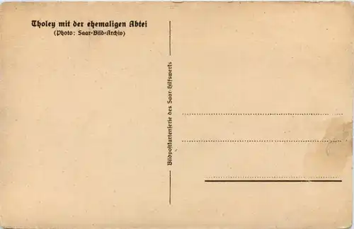 Tholey mit der ehemaligen Abtei -530192
