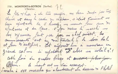 Montfort le Rotrou - L Escalier -638478