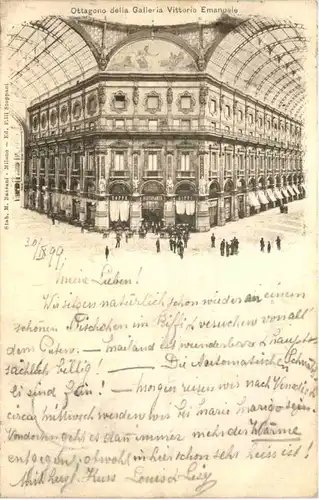 Milano - Ottagono della Galleria Vittorio Emanuele -604108