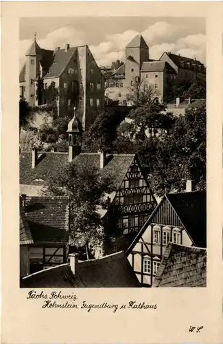Hohnstein, Jugendburg u. Rathaus -530412