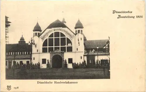 Düsseldorf Aussetllung 1902 - Handwerkskammer -638678