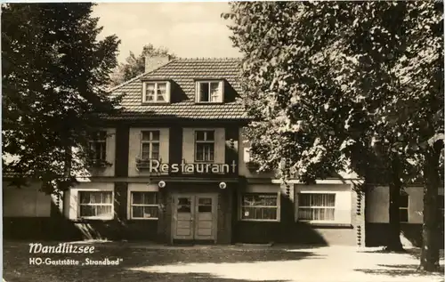 Wandlitzsee, HO-Gaststätte Strandbad -531926