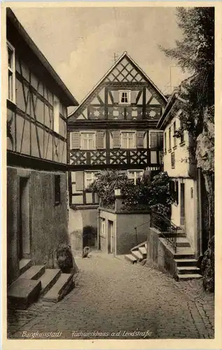 Burgkunstadt, Fachwerkhaus an der Lendstrasse -530620