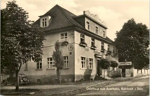 Rohrbach i. Thür., Gasthaus zum Auerhahn -532046