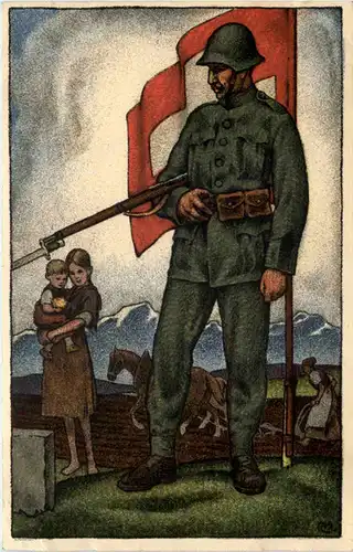 Schweizerische Nationalspende für unsere Soldaten -638904