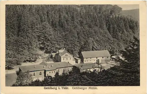 Gehlberg - Gehlberger Mühle - Suhl -615412