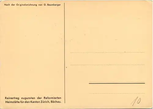 Bächau - Reinertrag zugunsten der Ret. Heimstätte -638944