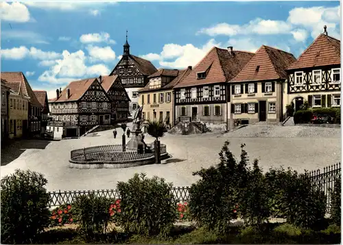 Burgkunstadt Oberfranken, Marktplatz -529534