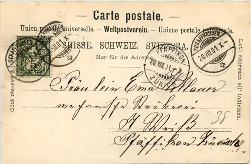 Schaffhausen - Centenarfeier 1901 -639094