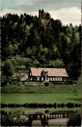Sachsenmühle, Fränk. Schweiz, Pension Edelweiss -530504