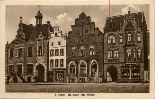 Husum, Rathaus am Markt -530832