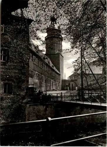 Ohrdruf, Schlossbrücke und Turm -530920