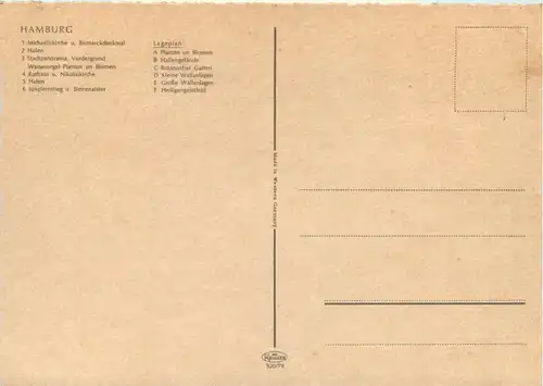 Hamburg, Grüsse von der IGA 1963 -529634