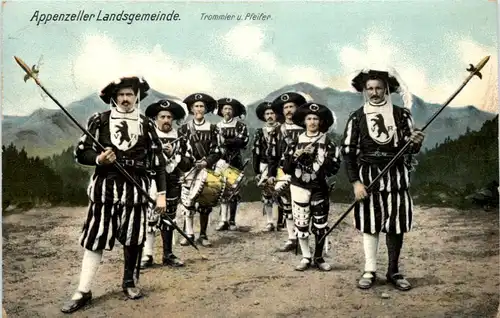 Appenzeller Landsgemeinde - Tommler und Pfeiffer -639084