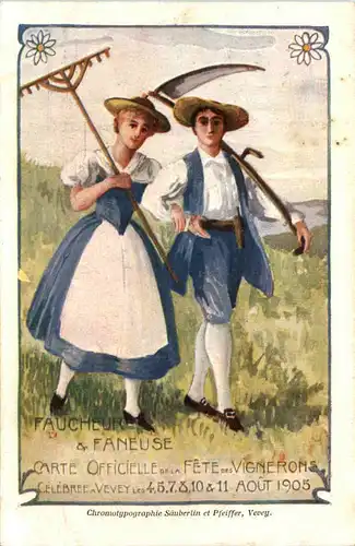 Vevey - Fete des Vignerons 1905 -639144