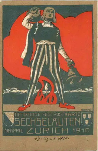 Zürich - Sechseläuten 1910 -639184