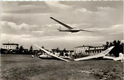 Die Rhön, Wasserkuppe, Segelflug-Startstelle Gersfeld -531192