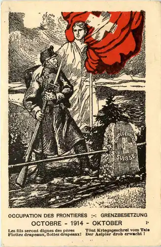Grenzbesetzung Oktober 1914 -639224