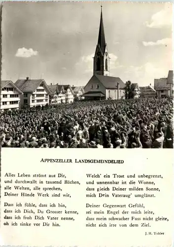 Hundwil - Appenzell Landsgemeinde -639394