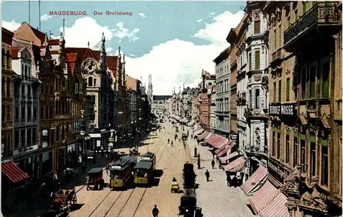 Magdeburg - Der Breiteweg -615750
