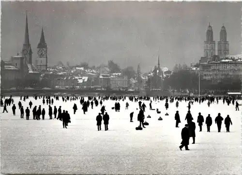 Zürich - Seegefrörni 1963 -639284