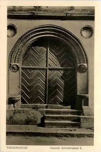 Tangermünde, Haustür Schlossfreiheit 5 -530864
