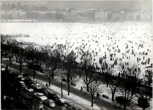 Zürich - Seegefrörni 1963 -639304