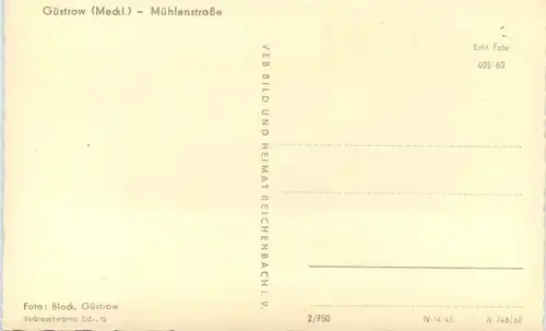 Güstrow, Mühlenstrasse -531942