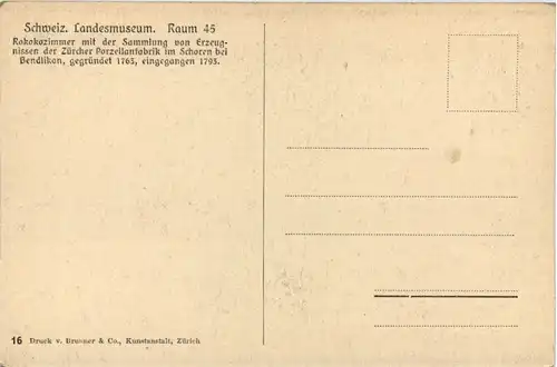 Zürich - Landesmuseum -639364