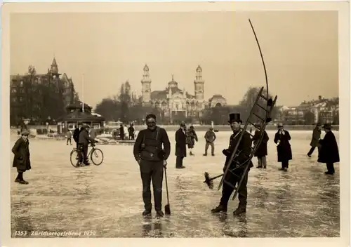 Zürich - Seegefrörne 1929 -639634