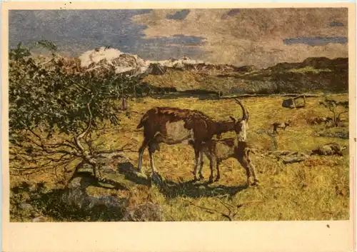 Künstlerkarte Giovanni Segantini -604848