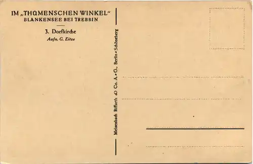 Blankensee bei Trebbin, Im Thümenschen Winkel -531218