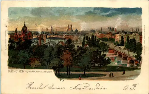 Gruss aus München - Litho -604928