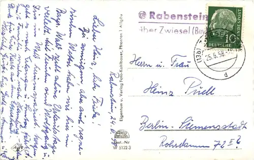 Zwiesel-Rabenstein m. Arber -530094