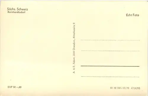 Reinhardtsdorf, Sächs. Schweiz -531324