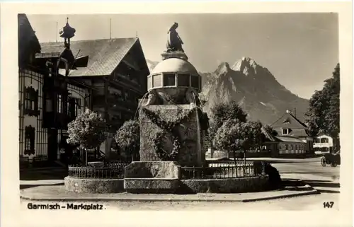 Garmisch, Marktplatz -531384