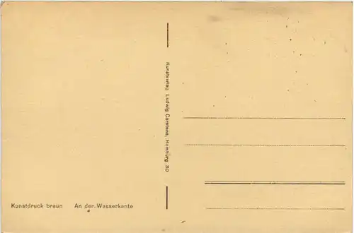 Hamburg - Heimkehrende Fischer -604988