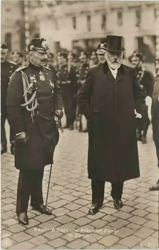 Kaiser Wilhelm II in Zürich 1912 -639120