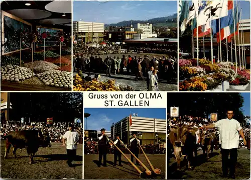 St. Gallen - Gruss von der OLMA -639140