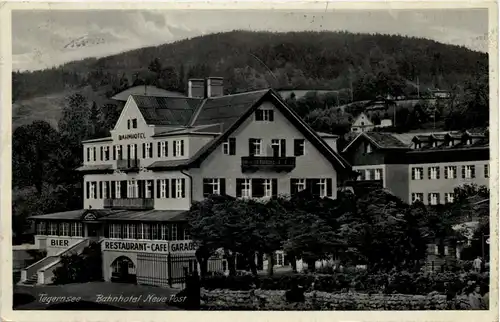 Tegernsee, Bahnhof Neue Post -531760