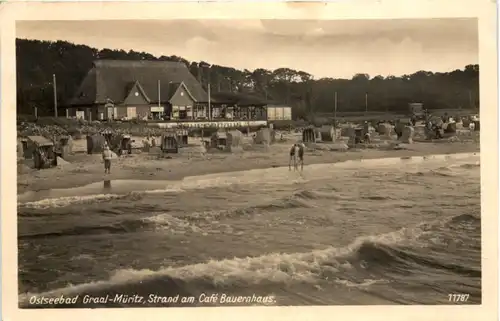 Graal Müritz, Strand am Cafe Bauernhaus -531444